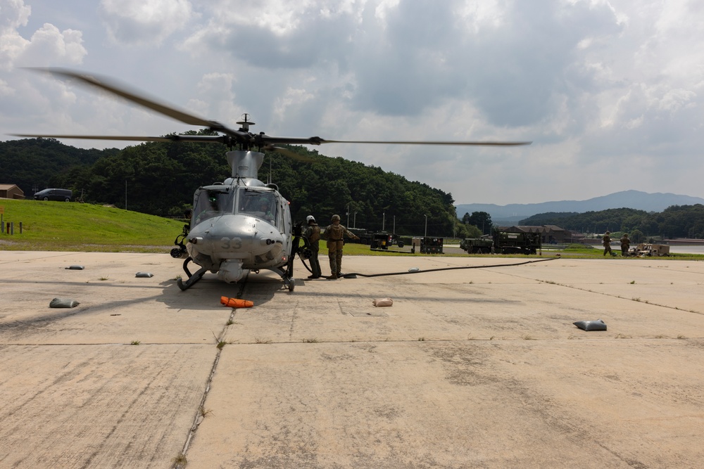 HMLA-169 LIVE FIRE AND 3RD LSB FARP