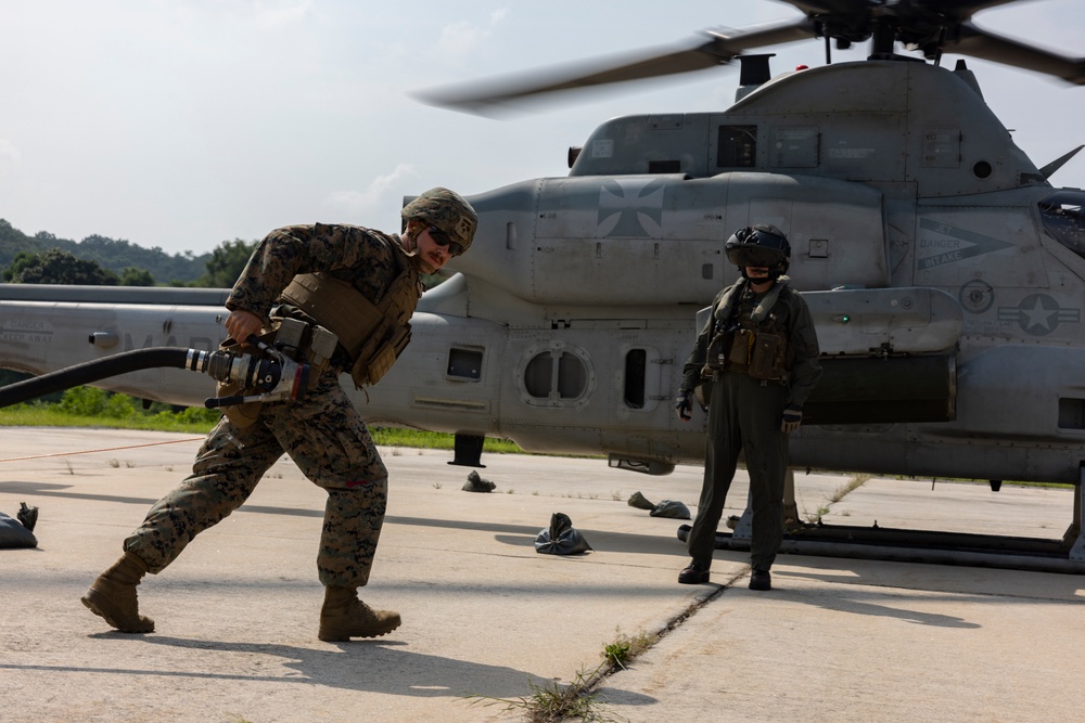 HMLA-169 LIVE FIRE AND 3RD LSB FARP