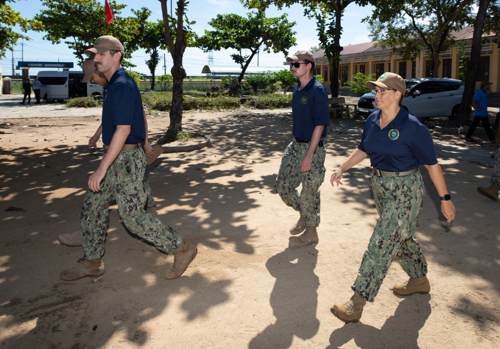 Pacific Partnership 2023 Completes Tran Phu School Classroom Renovation