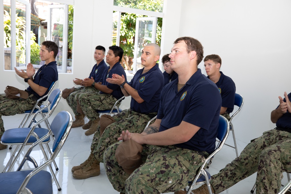 Pacific Partnership 2023 Completes Tran Phu School Classroom Renovation