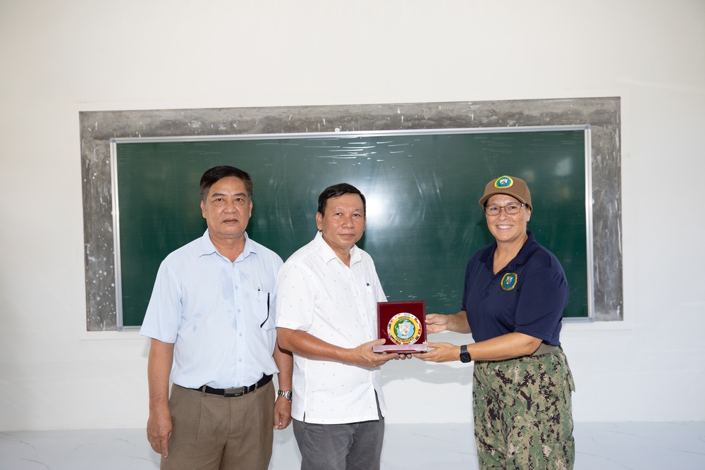 Pacific Partnership 2023 Completes Tran Phu School Classroom Renovation