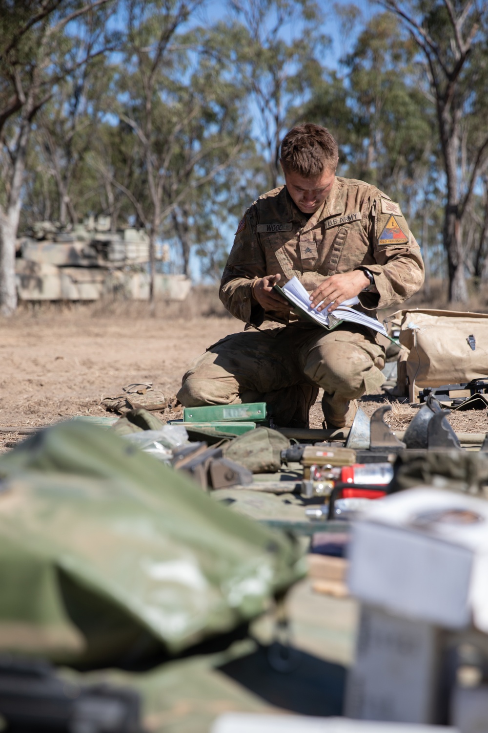 Comanche Company conducts recovery operations after Exercise Talisman Sabre