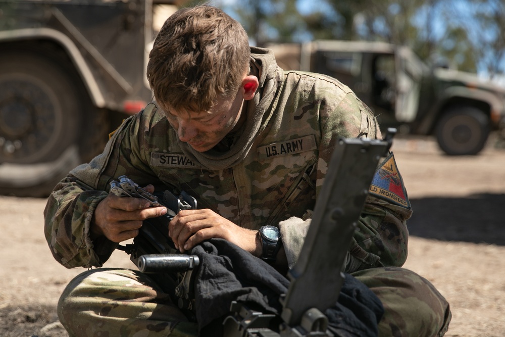 Comanche Company recovery operations after Exercise Talisman Sabre