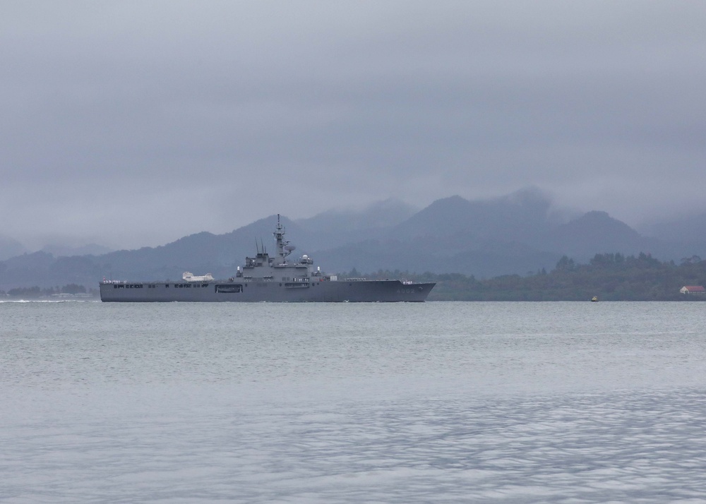 Pacific Partnership 2023: JS Shimokita (LST 4002) Arrives in Fiji