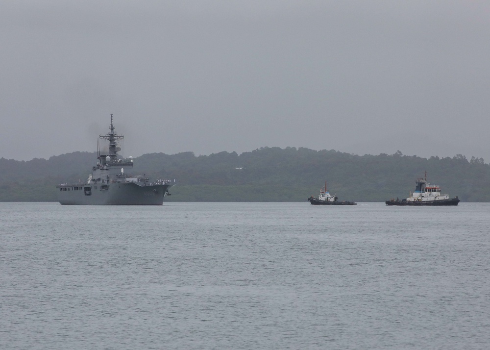 Pacific Partnership 2023: JS Shimokita (LST 4002) Arrives in Fiji