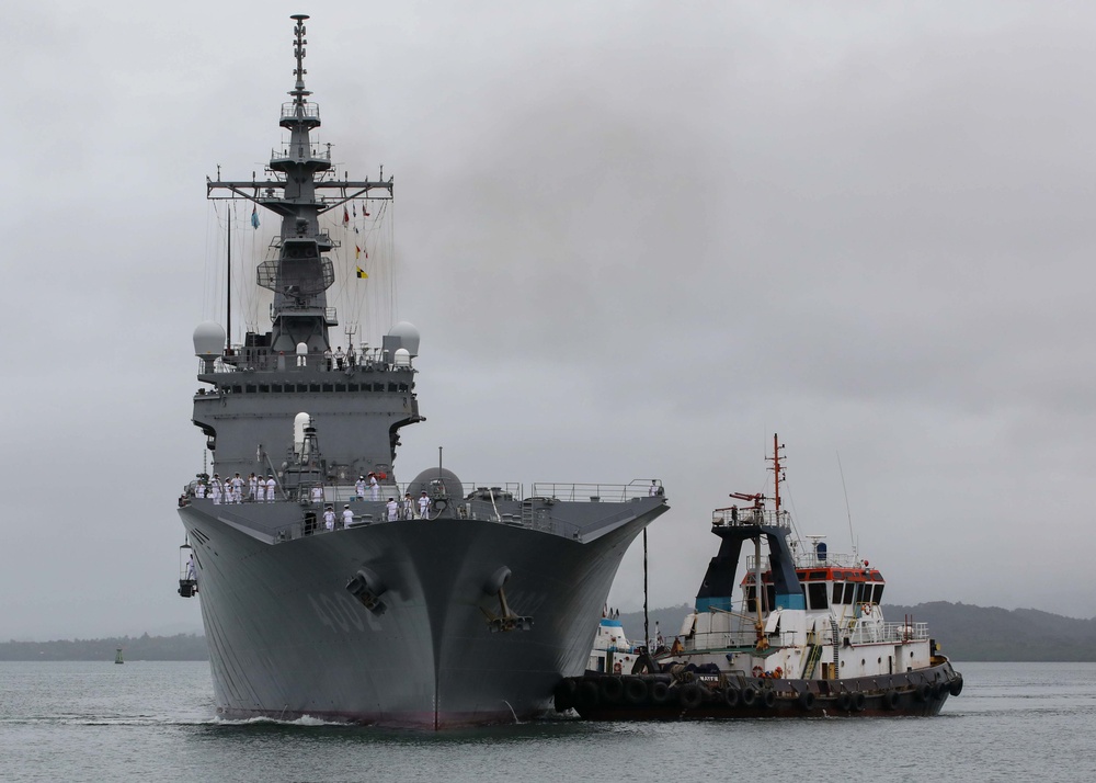 Pacific Partnership 2023: JS Shimokita (LST 4002) Arrives in Fiji