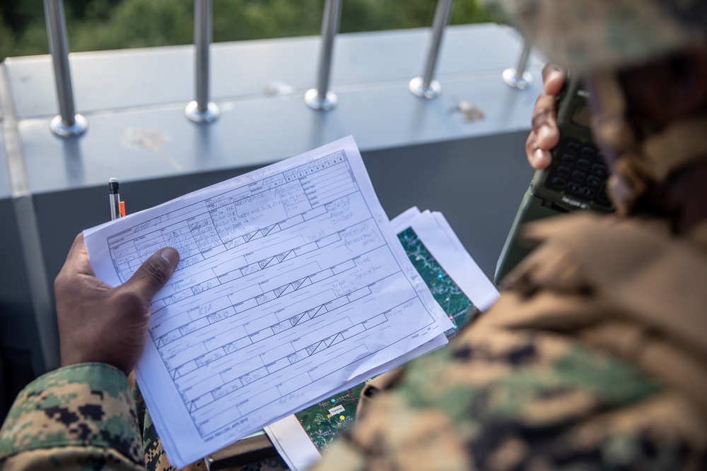 5th ANGLICO and ROK Marines provide close air support during KMEP