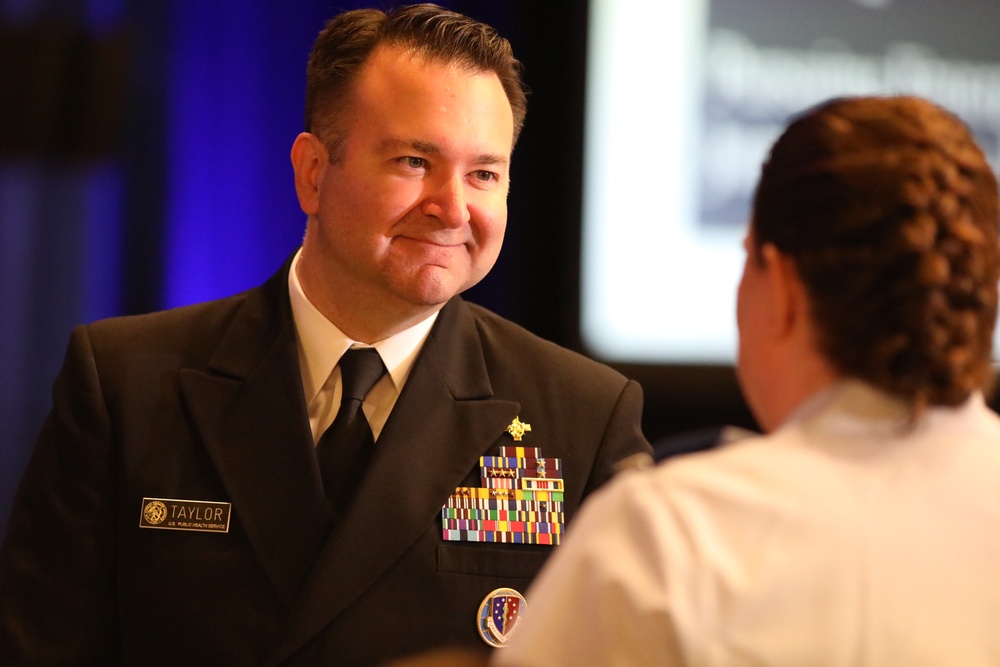 RADM Brandon Taylor Meets with Attendees at DHITS 2023