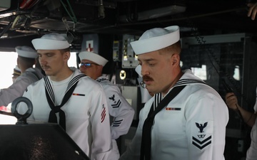 USS Ramage arrives in Limassol, Cyprus