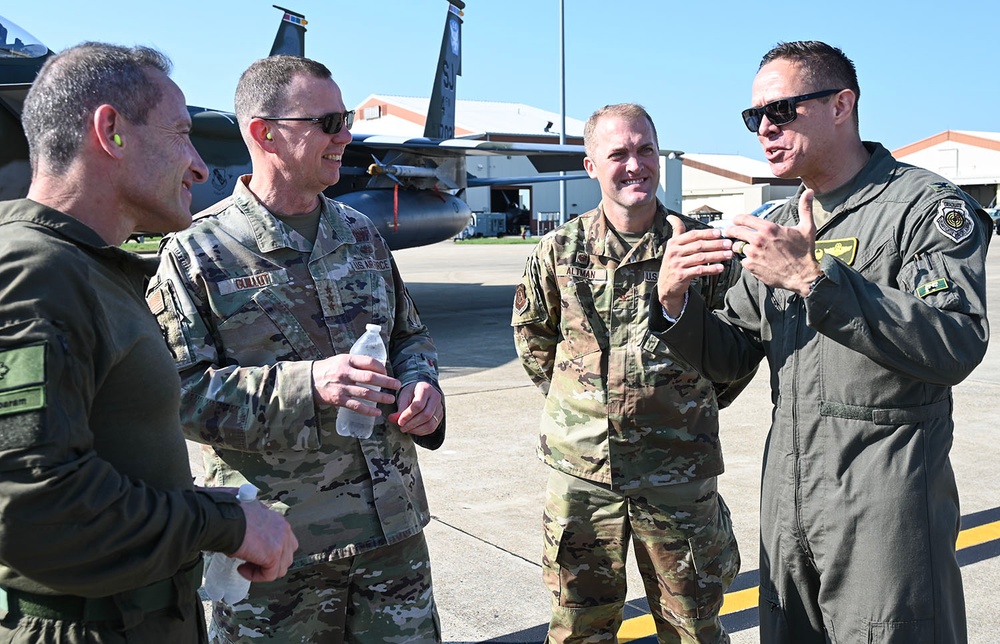 CENTCOM, IDF leaders visit ACC Airmen