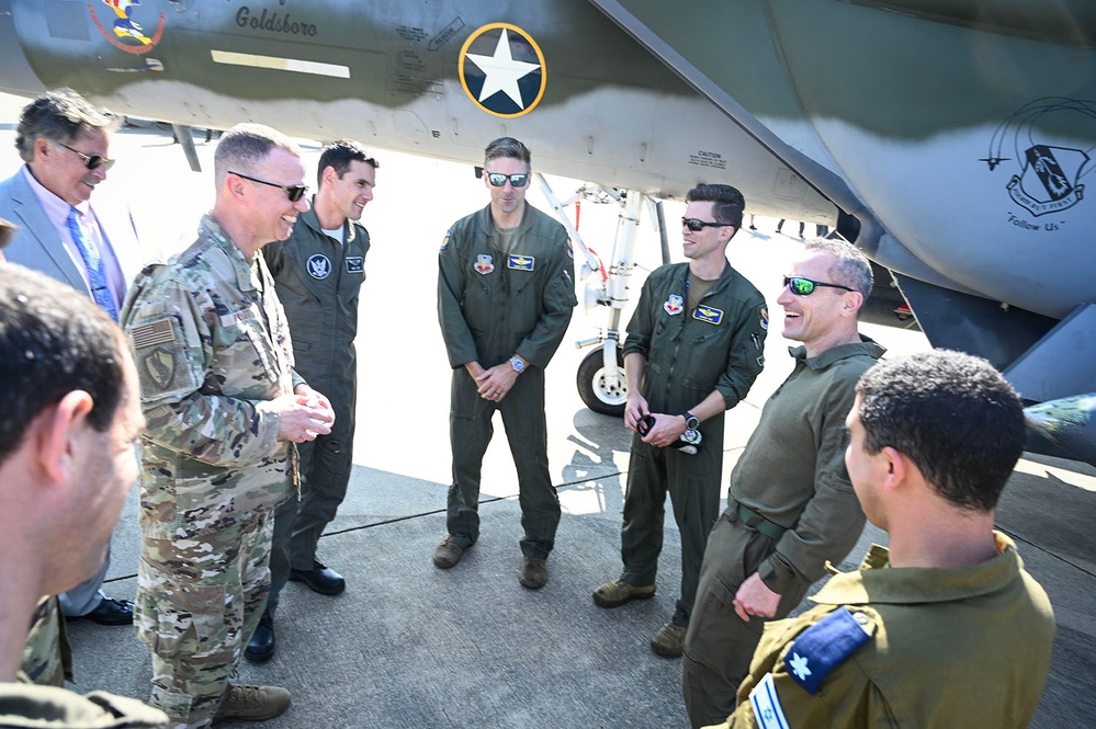 CENTCOM, IDF leaders visit ACC Airmen