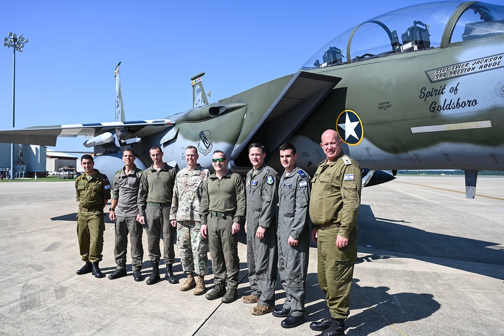 CENTCOM, IDF leaders visit ACC Airmen