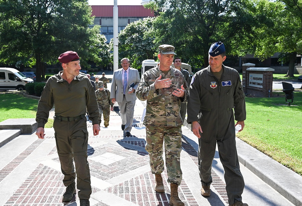 CENTCOM, IDF leaders visit ACC Airmen