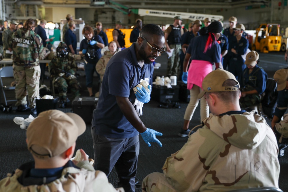 USSGW conduct CBR Fit Tests