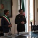 Major Brian Andries meets with Lazise mayor