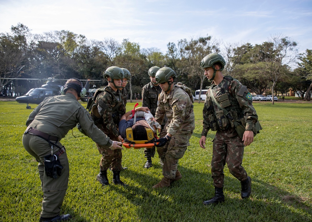 NY National Guard combat medics join humanitarian exercise, Operation Parana III in Brazil