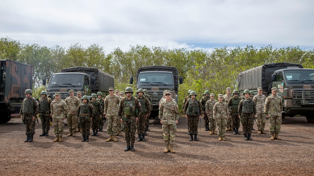 NY National Guard combat medics join humanitarian exercise, Operation Parana III in Brazil