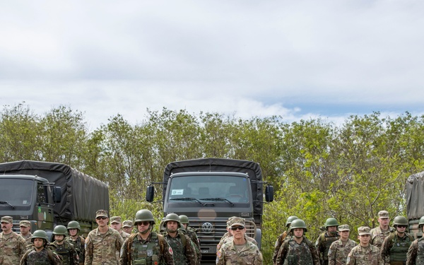 NY National Guard combat medics join humanitarian exercise, Operation Parana III in Brazil