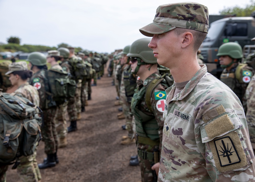 NY National Guard combat medics join humanitarian exercise, Operation Parana III in Brazil