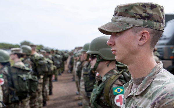 NY National Guard combat medics join humanitarian exercise, Operation Parana III in Brazil