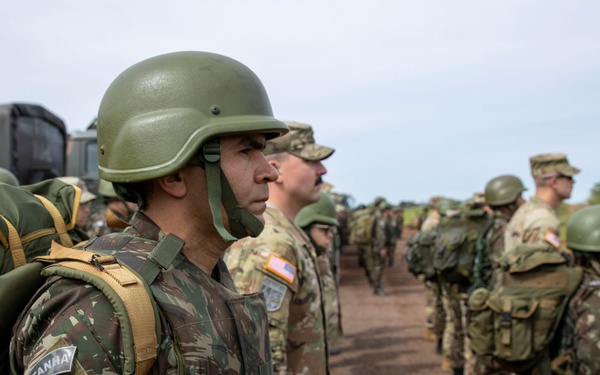 NY National Guard combat medics join humanitarian exercise, Operation Parana III in Brazil