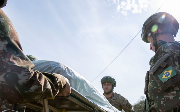 NY National Guard combat medics join humanitarian exercise, Operation Parana III in Brazil
