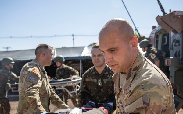 NY National Guard combat medics join humanitarian exercise, Operation Parana III in Brazil