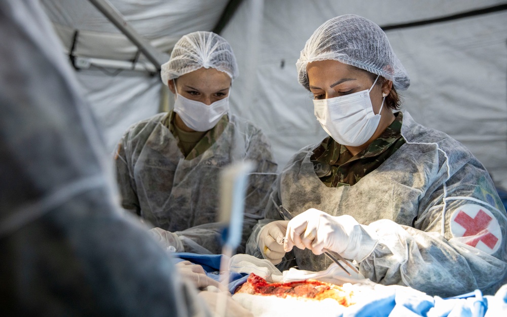 NY National Guard combat medics join humanitarian exercise, Operation Parana III in Brazil