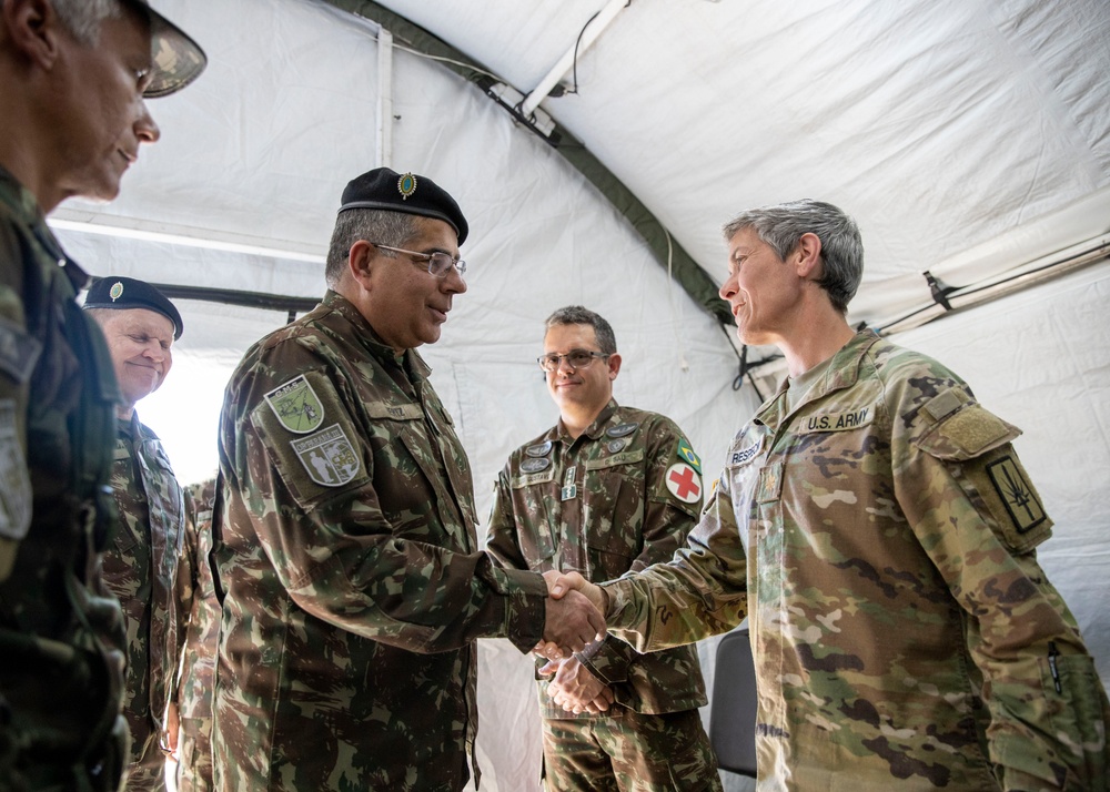 NY National Guard combat medics join humanitarian exercise, Operation Parana III in Brazil