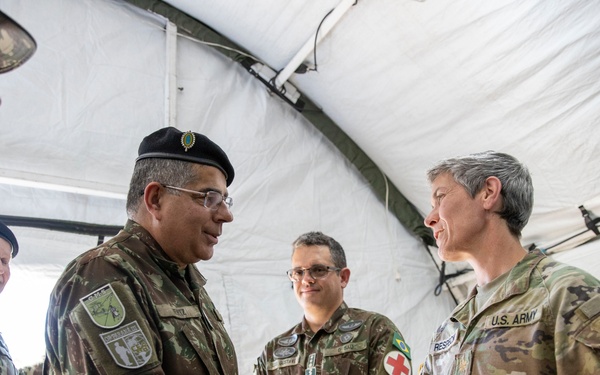 NY National Guard combat medics join humanitarian exercise, Operation Parana III in Brazil