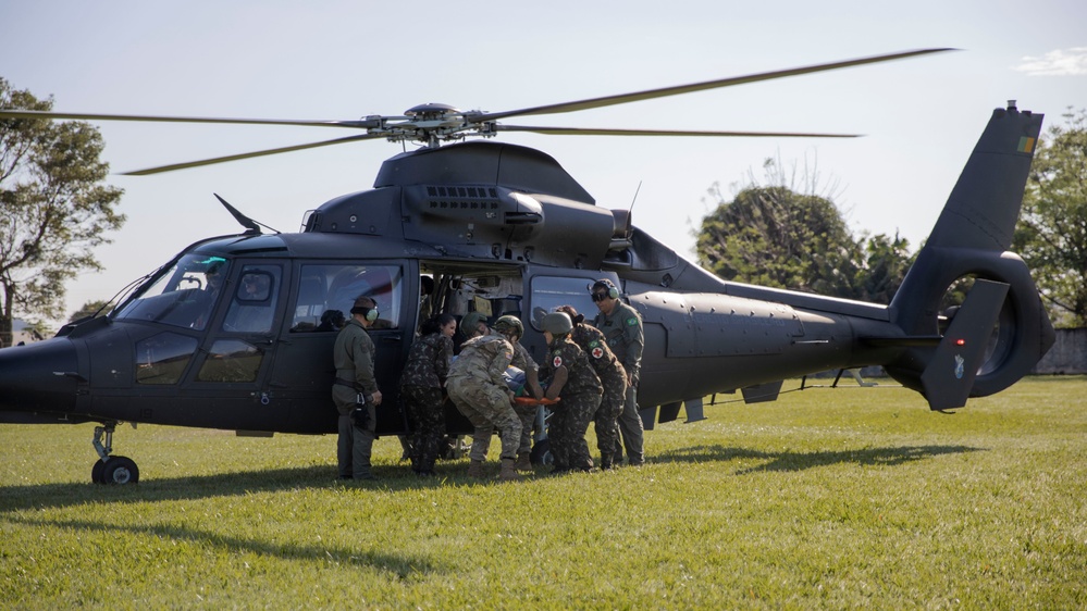 NY National Guard combat medics join humanitarian exercise, Operation Parana III in Brazil