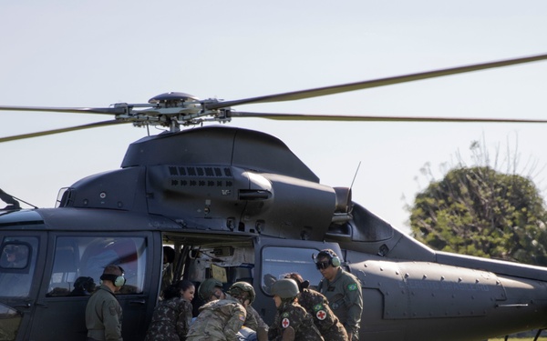 NY National Guard combat medics join humanitarian exercise, Operation Parana III in Brazil