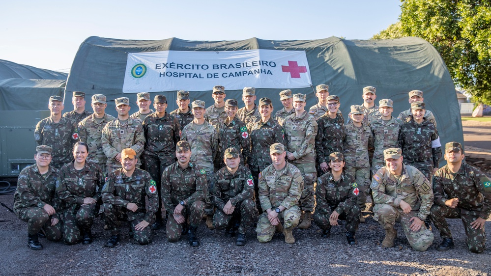 NY National Guard combat medics join humanitarian exercise, Operation Parana III in Brazil