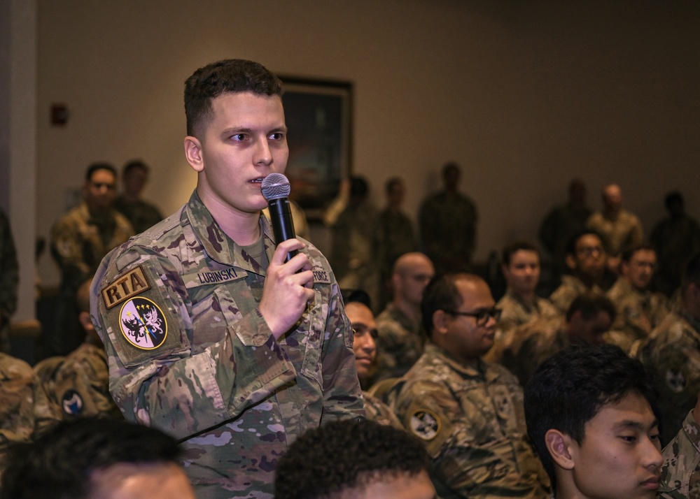 Chief Master Sgt. of the Space Force Roger A. Towberman Visits Vandenberg