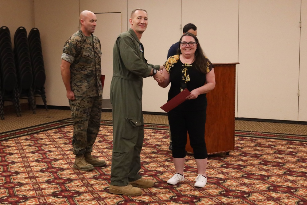 MCAS Yuma Co presents awards