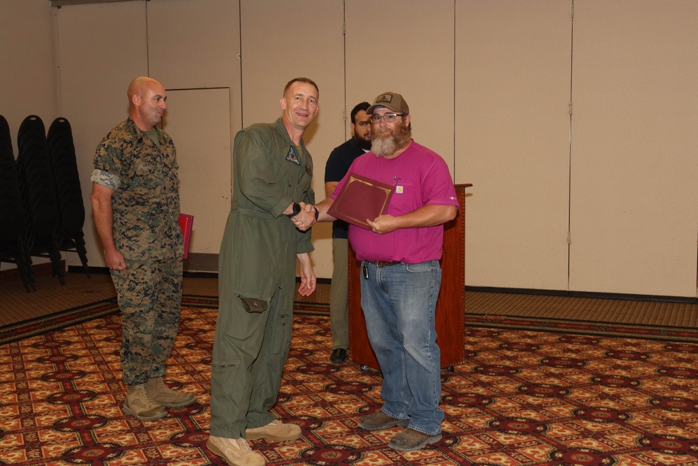 MCAS Yuma Co presents awards