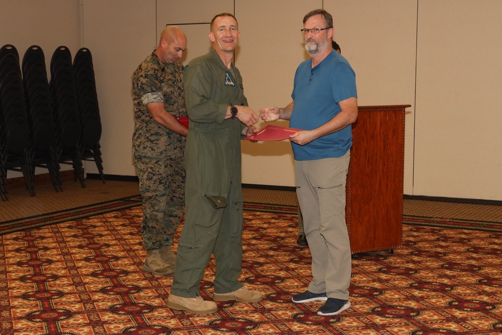 MCAS Yuma Co presents awards