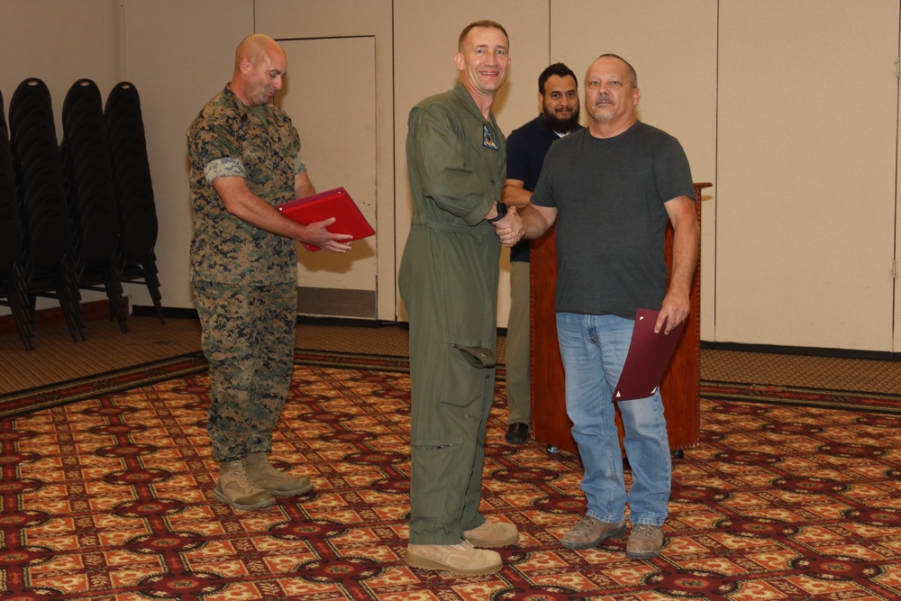 MCAS Yuma Co presents awards