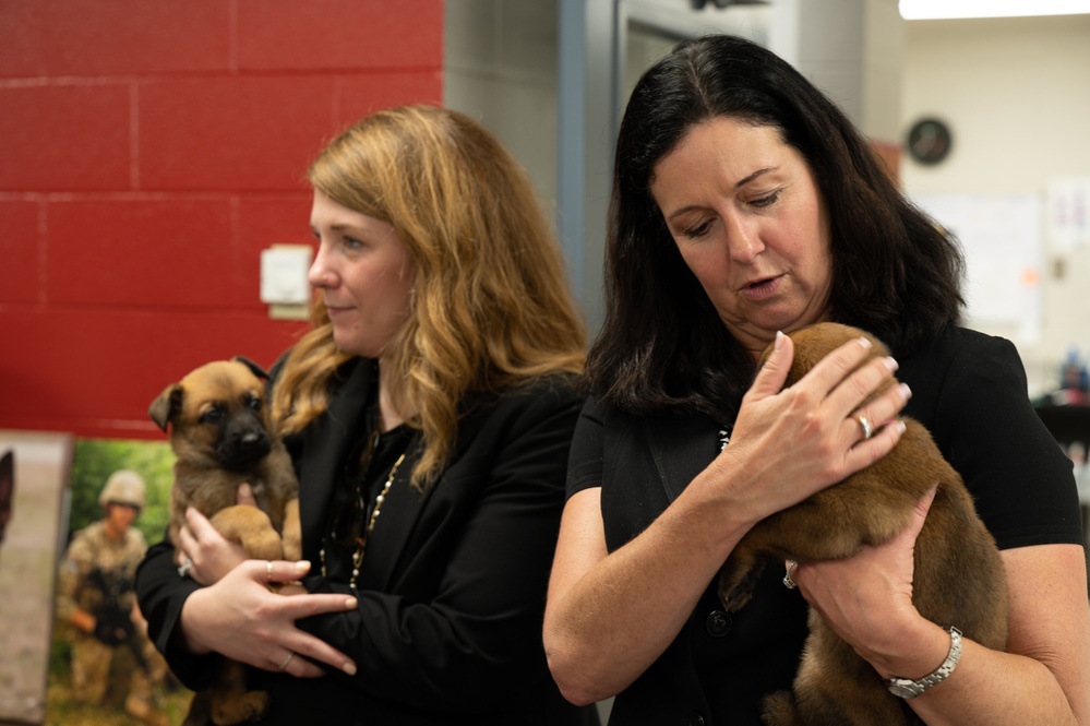 Hon. Kristyn Jones visits MWD training program