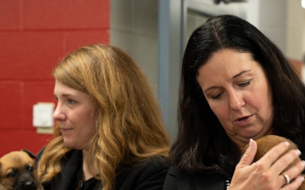 Hon. Kristyn Jones visits MWD training program