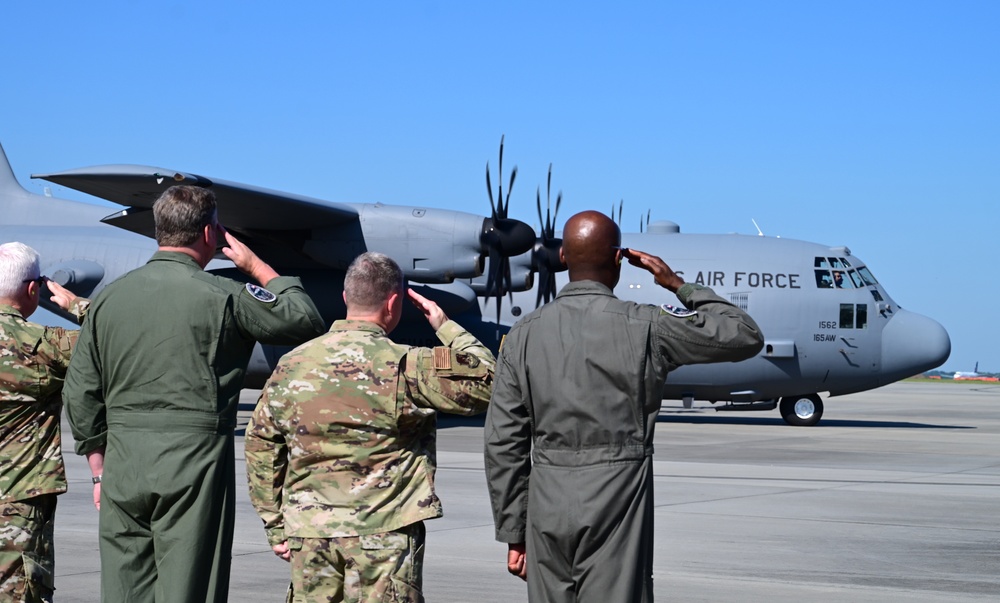 165th Airlift Wing bids farewell to last C-130 Hercules