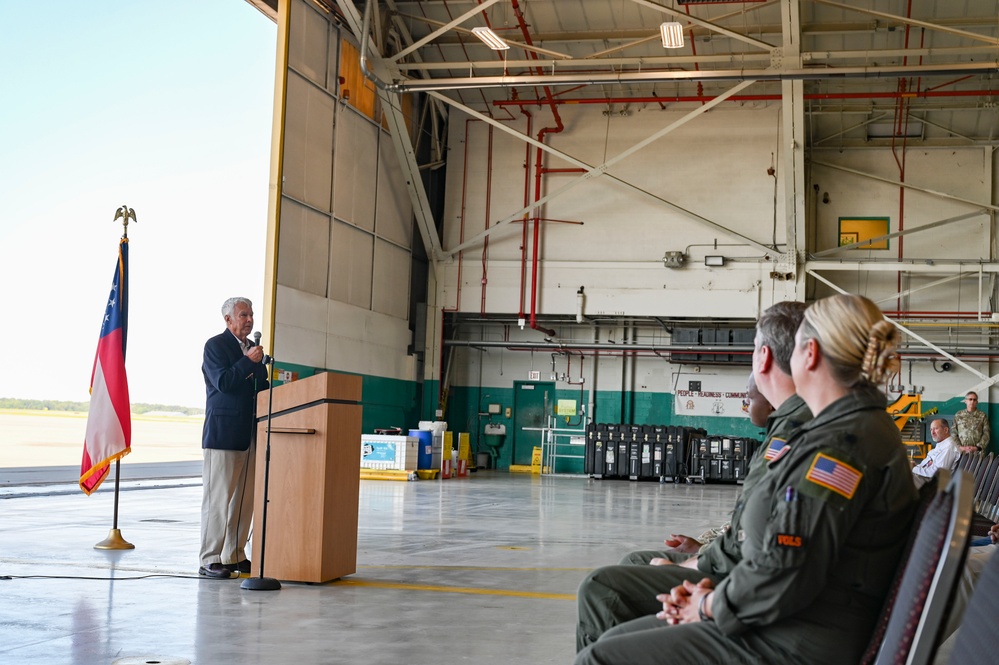 A Sentimental Send-off: 165th Airlift Wing Bids Farewell to C-130H Hercules Aircraft After 41 Years