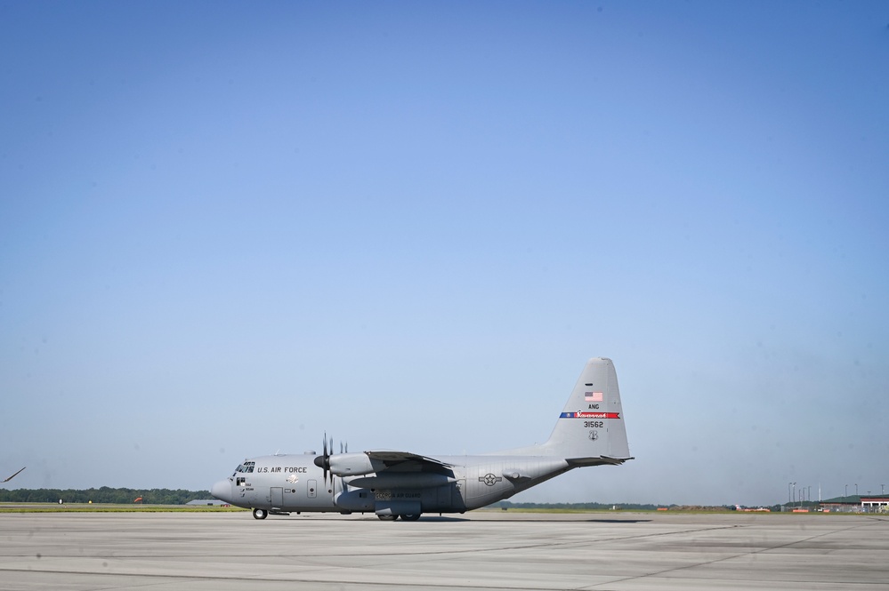 A Sentimental Send-off: 165th Airlift Wing Bids Farewell to C-130H Hercules Aircraft After 41 Years