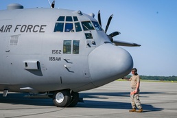 A Sentimental Send-off: 165th Airlift Wing Bids Farewell to C-130H Hercules Aircraft After 41 Years