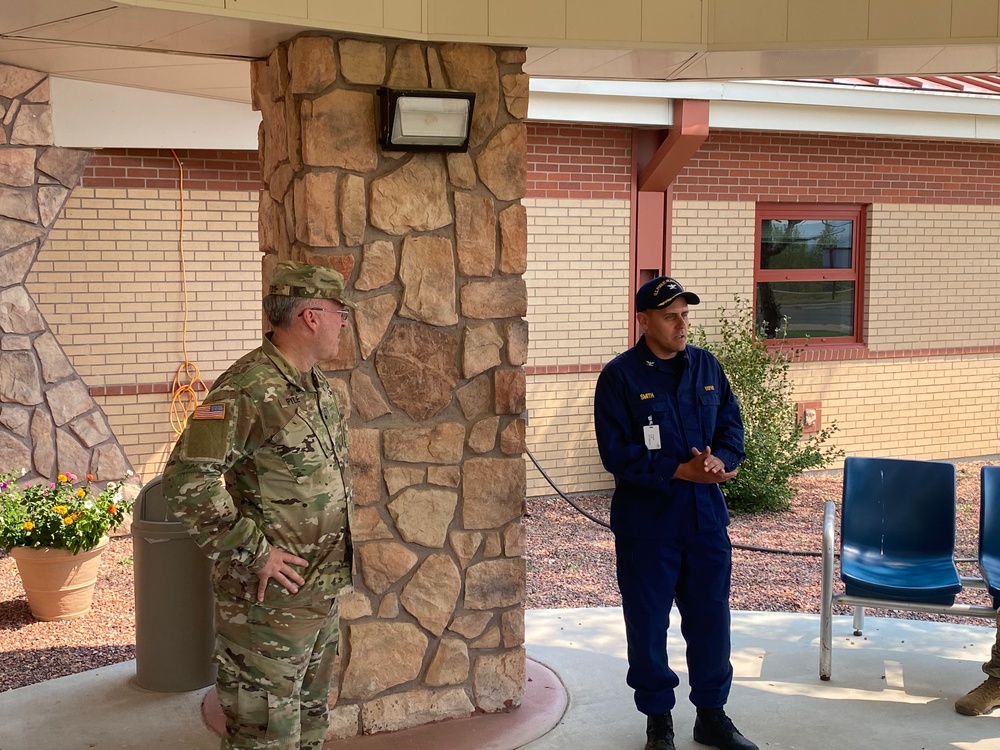 Walking Shield Distinguished Visitors