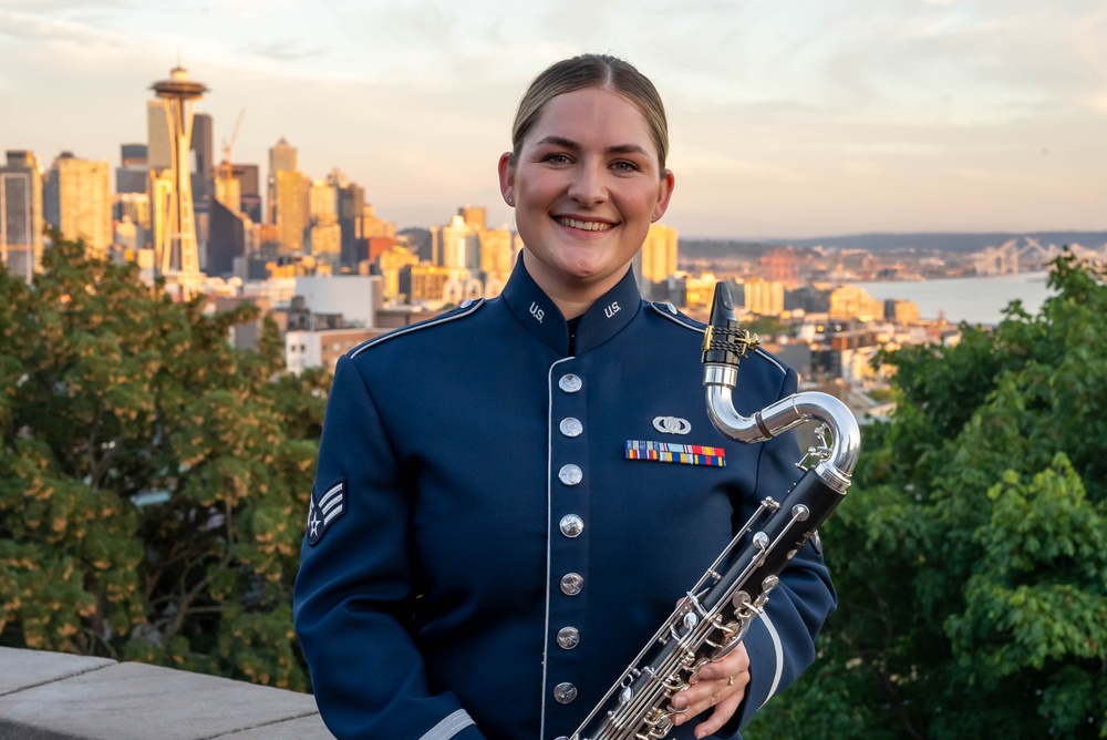 SrA Clarissa Osborn in Seattle, WA