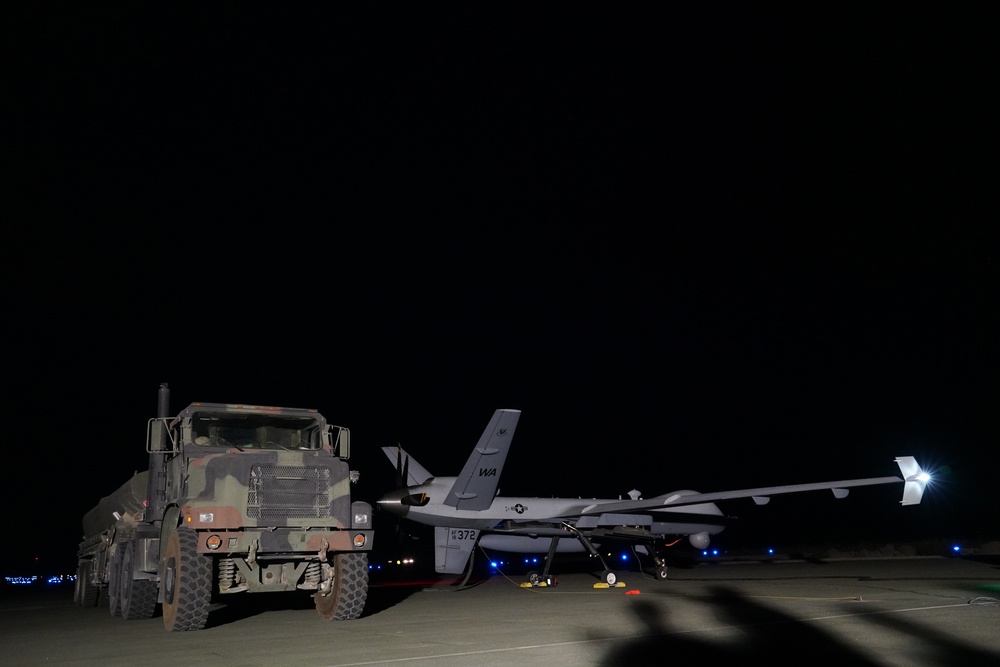 Marines refuel Air Force remotely piloted aircraft