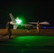 MQ-9 launches at night, even in sunny California