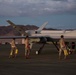 MQ-9 lands and refuels at Twentynine Palms