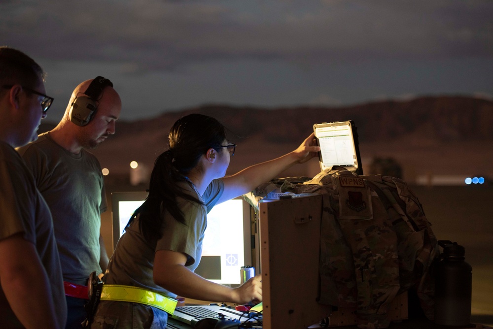 MQ-9 lands and refuels at Twentynine Palms